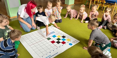 Biedronki w programie "Kodowanie na dywanie"