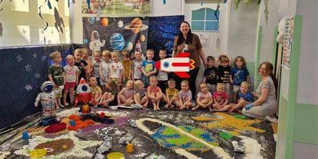 Dzień Kosmosu sensorycznie w Biedronkach
