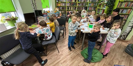 Dzień Marchewki w Bibliotece - gr. Motylki