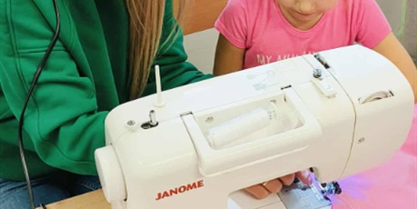 Jeżyki i spotkanie z Panią krawcową