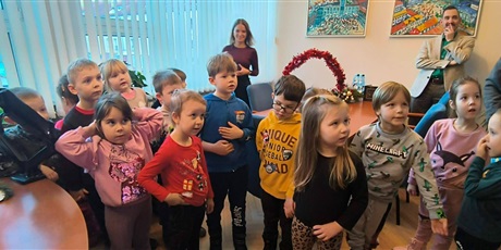 Jeżyki z wizytą u Pana Prezydenta Koszalina