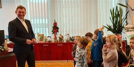 Jeżyki z wizytą u Pana Prezydenta Koszalina