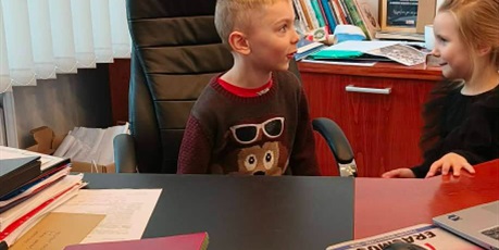 Jeżyki z wizytą u Pana Prezydenta Koszalina