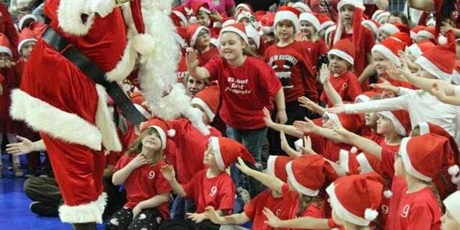 Mikołajki w Hali Widowiskowo - Sportowej