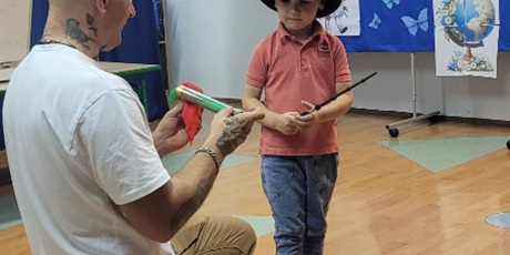 Pan Iluzjonista w naszym przedszkolu