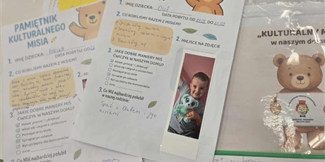 Projekt "Pamiętnik Kulturalnego Misia"