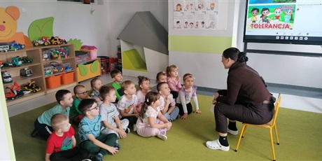 Tolerancja ważna sprawa, czyli zabawy z Panią Psycholog
