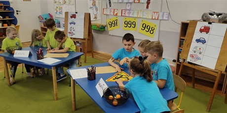 Turnie wiedzy o bezpieczeństwie - gr. Mrówki i Pszczółki