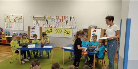 Turnie wiedzy o bezpieczeństwie - gr. Mrówki i Pszczółki