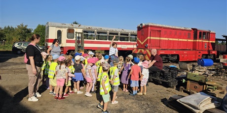 Zwiedzanie Lokomotywowni Koszalińskiej Kolei Wąskotorowej